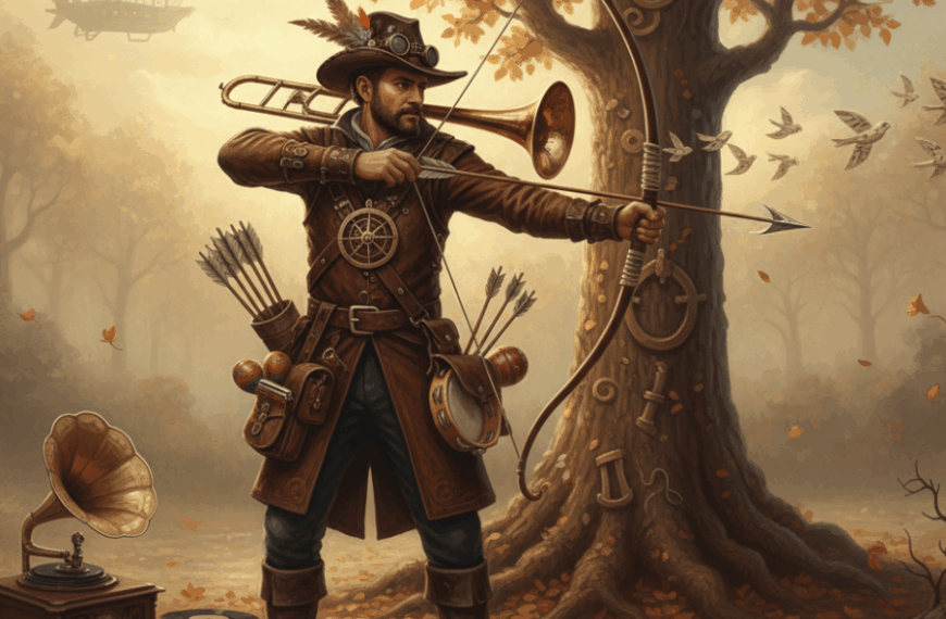 Vi har en musikalisk jägare