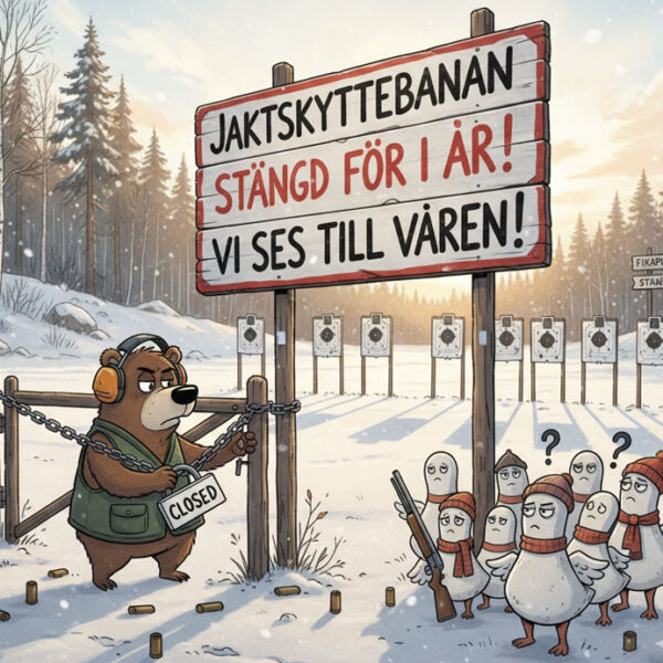 Skjutbanan stänger för säsongen