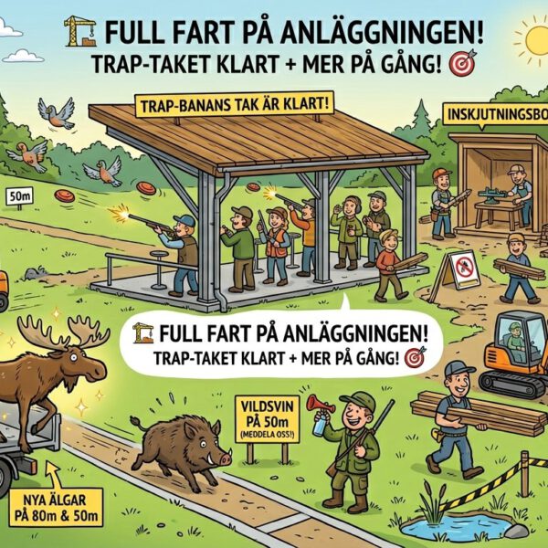 Full fart på anläggningen