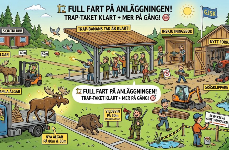 Full fart på anläggningen