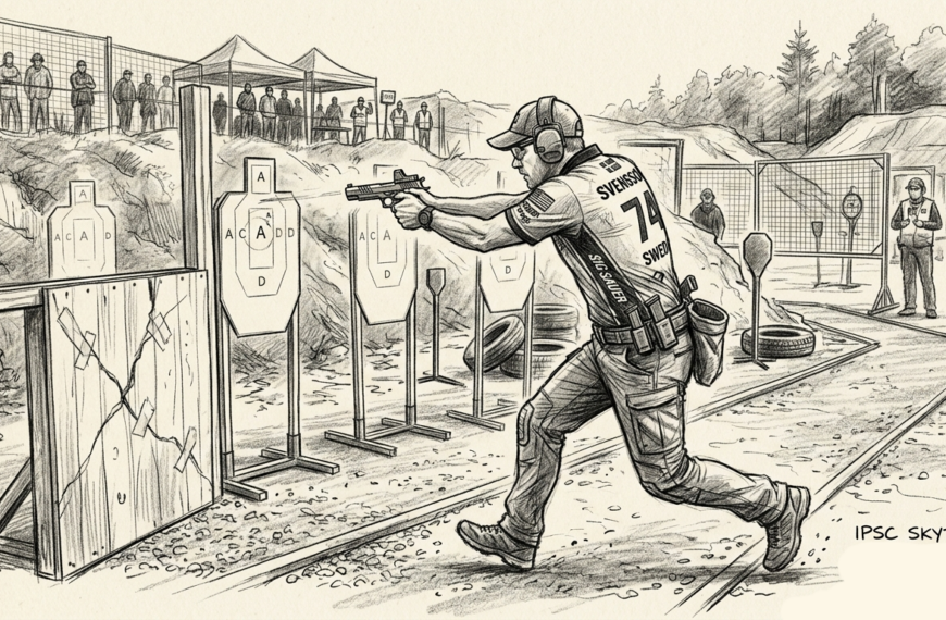 Tävling i dynamiskt skytte/IPSC 6 April